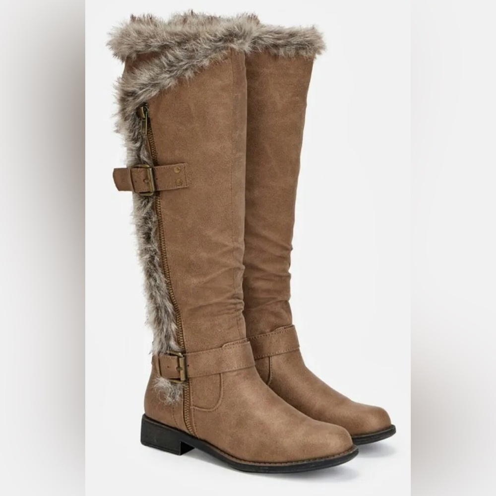 🩶🤎Grey & Brown Boots 🤎🩶